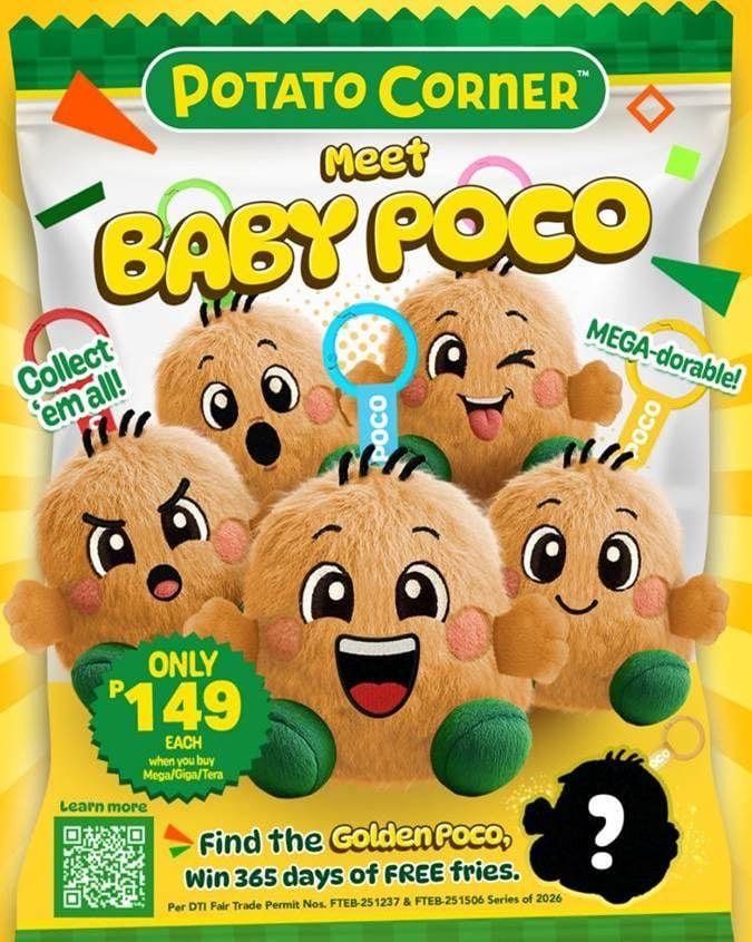potato corner baby poco plushies